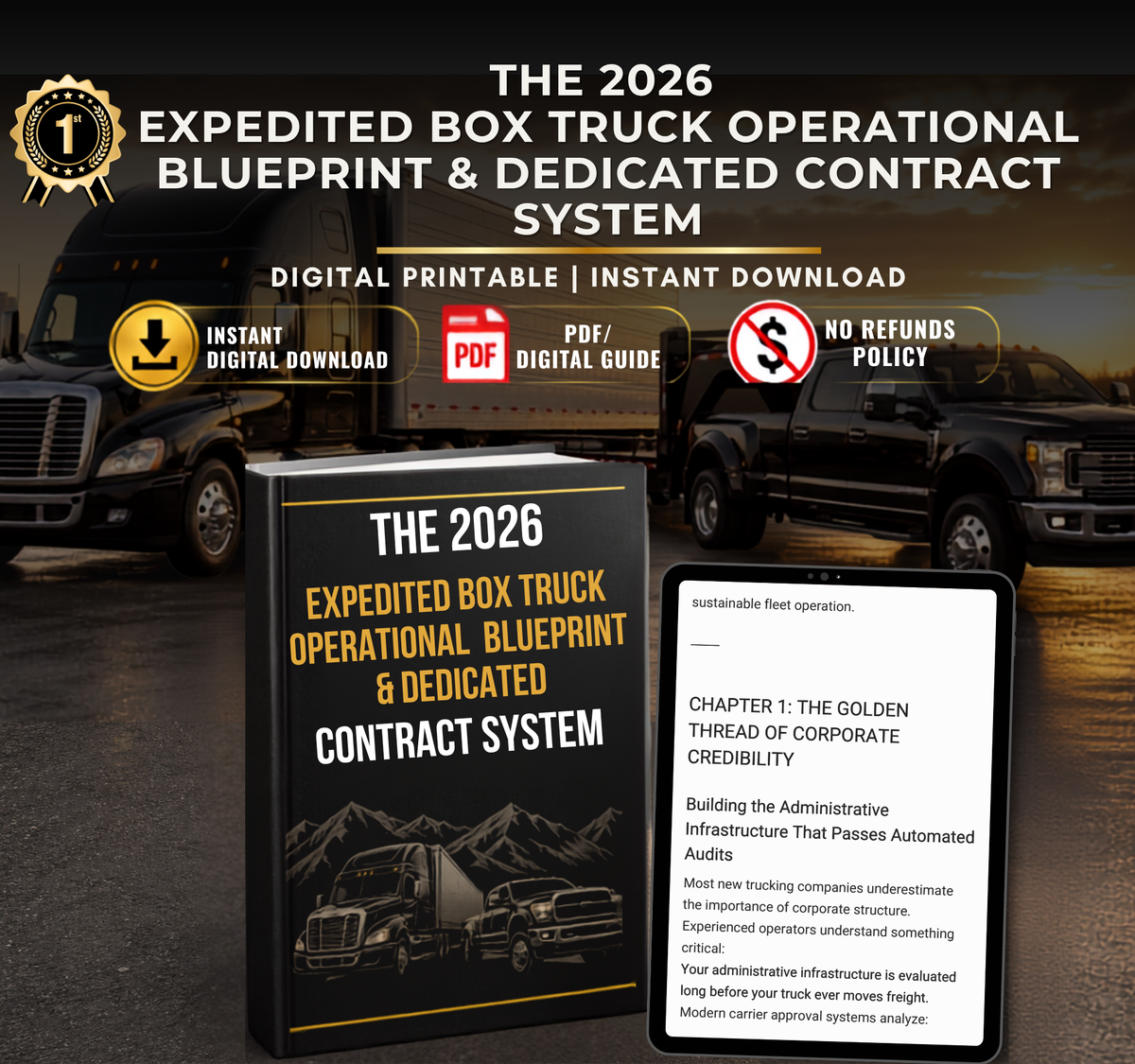 Trucking Starter Kit: 3 Essential Logistics Blueprints | Pine Digital LLC