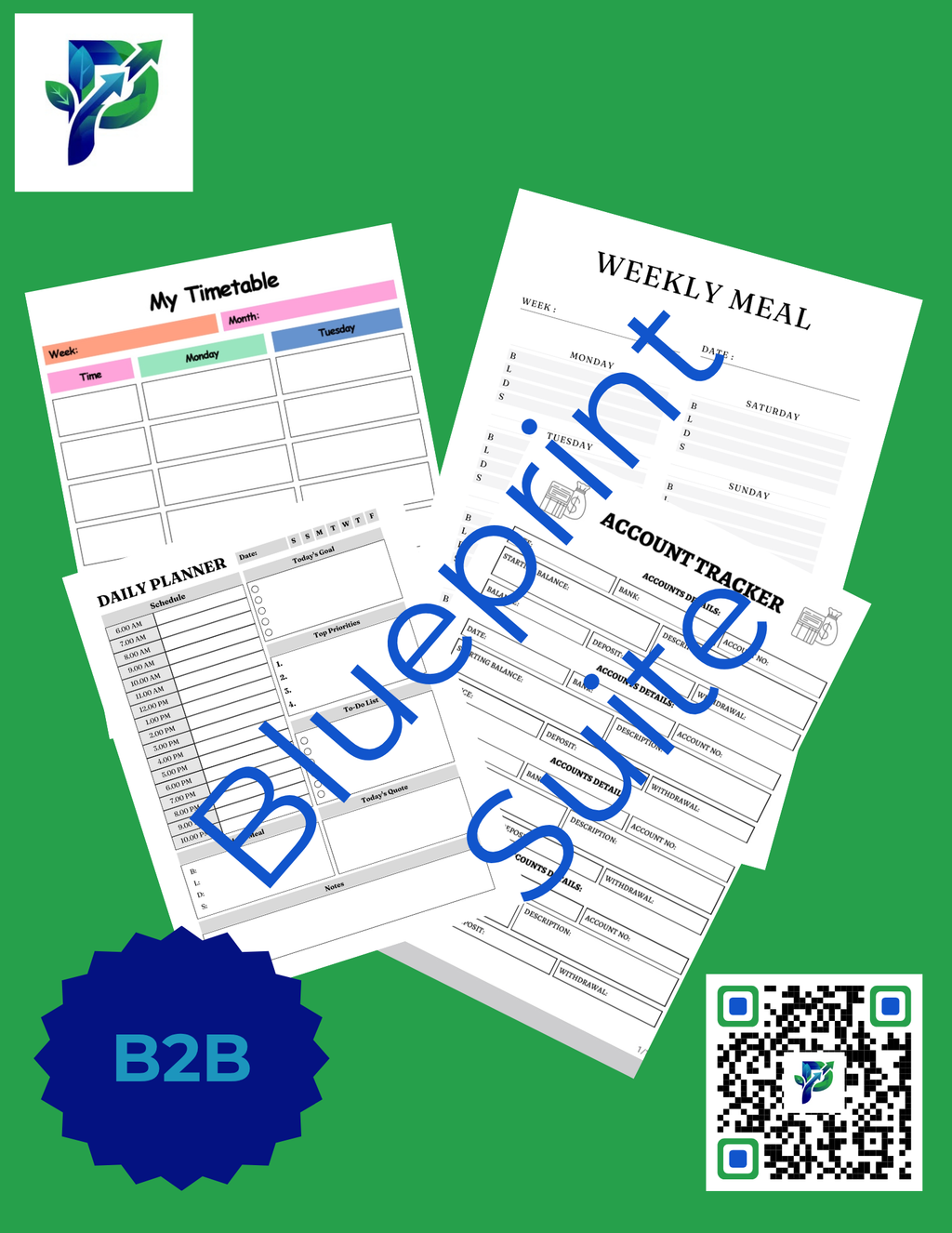The Ultimate 147-Page ADHD Life & Success System | Fully Editable Canva Templates