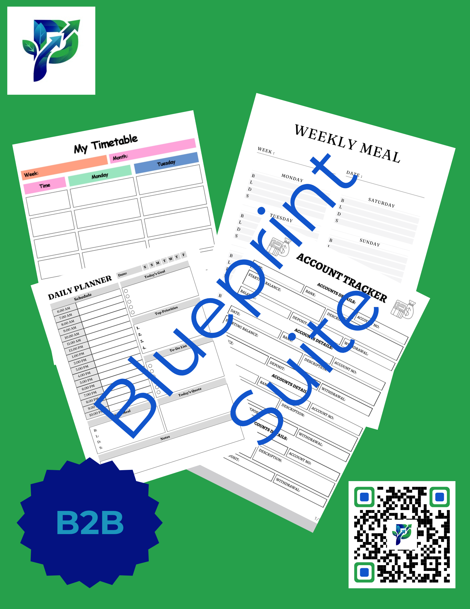 The Ultimate 147-Page ADHD Life & Success System | Fully Editable Canva Templates