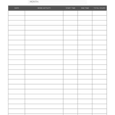 Work Log