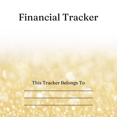 Financial Tracker: Income, Expenses, Savings Goals Log