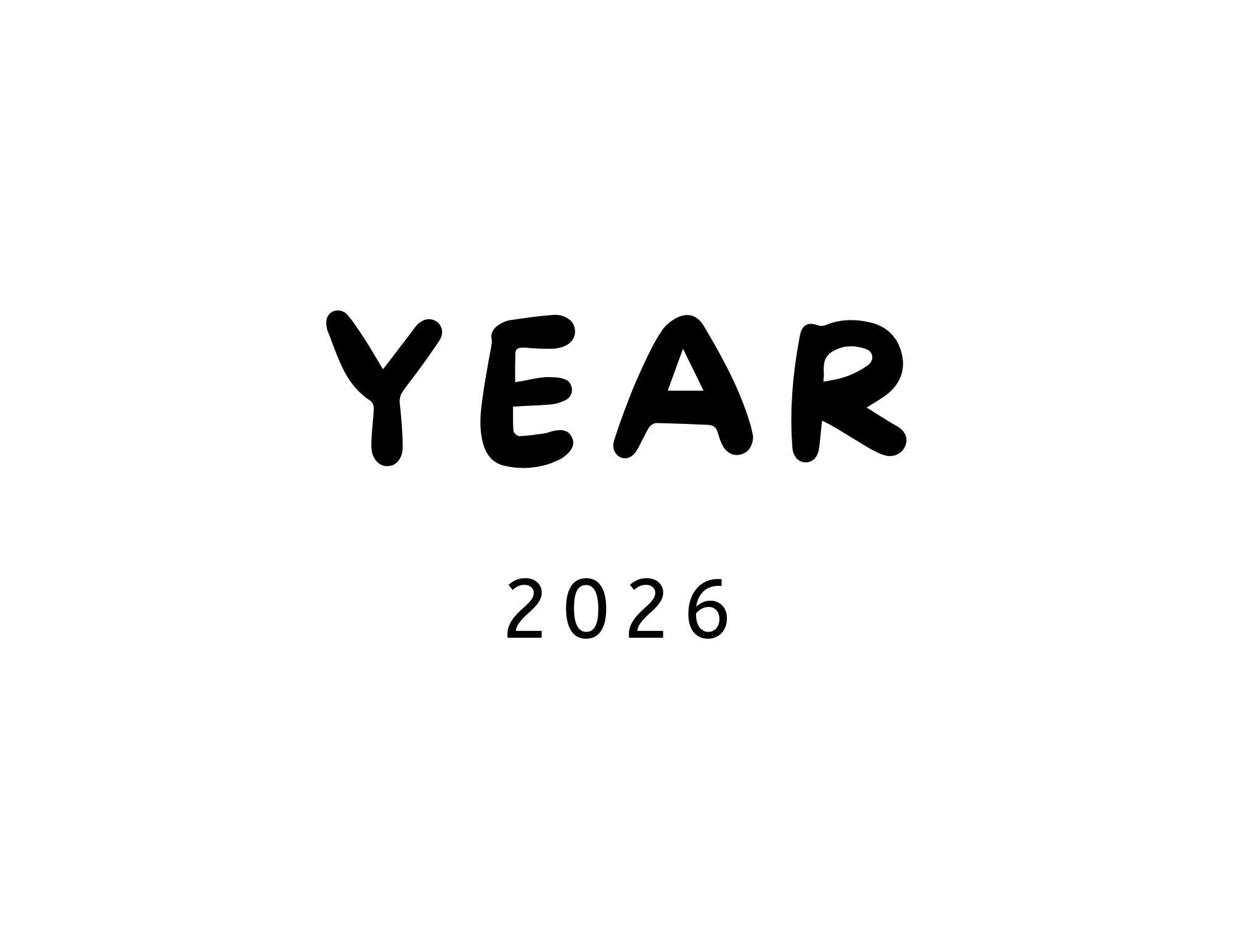Blank Monthly Calendar
