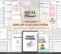 ADHD Executive Functioning Planner & Life System | Dopamine Habit Tracker, Neurodivergent Daily Organizer, Household Planner Canva