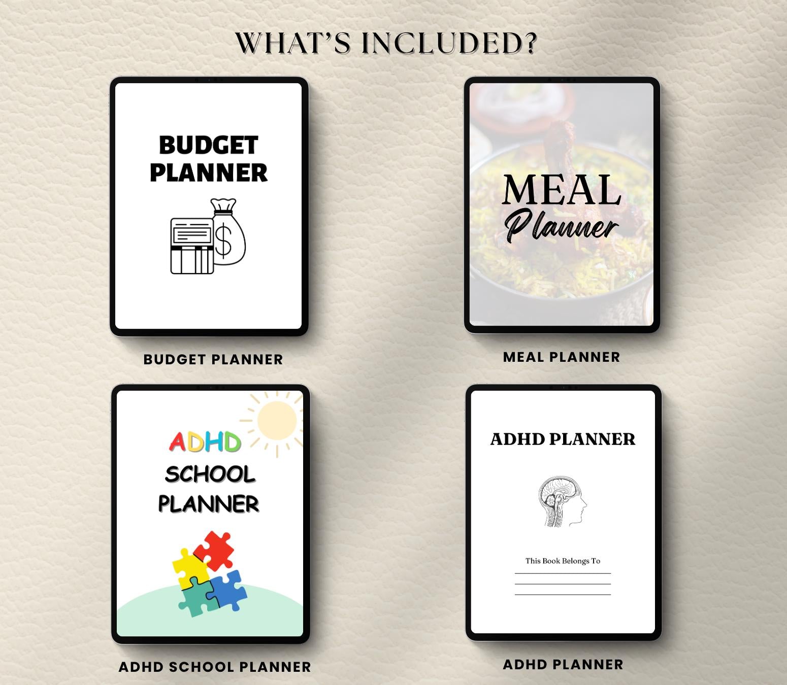 ADHD Executive Functioning Planner & Life System | Dopamine Habit Tracker, Neurodivergent Daily Organizer, Household Planner Canva